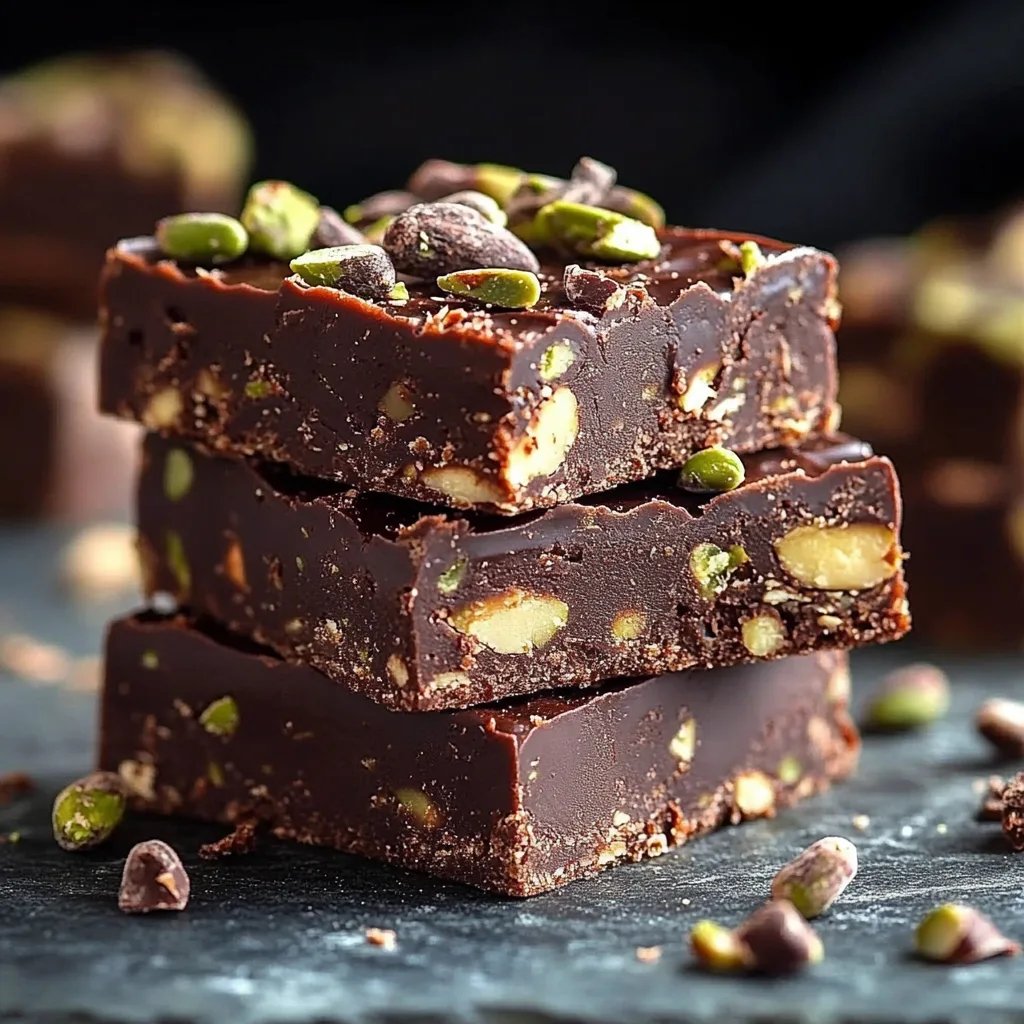 Dark Chocolate Pistachio Fudge: An Amazing Ultimate Recipe