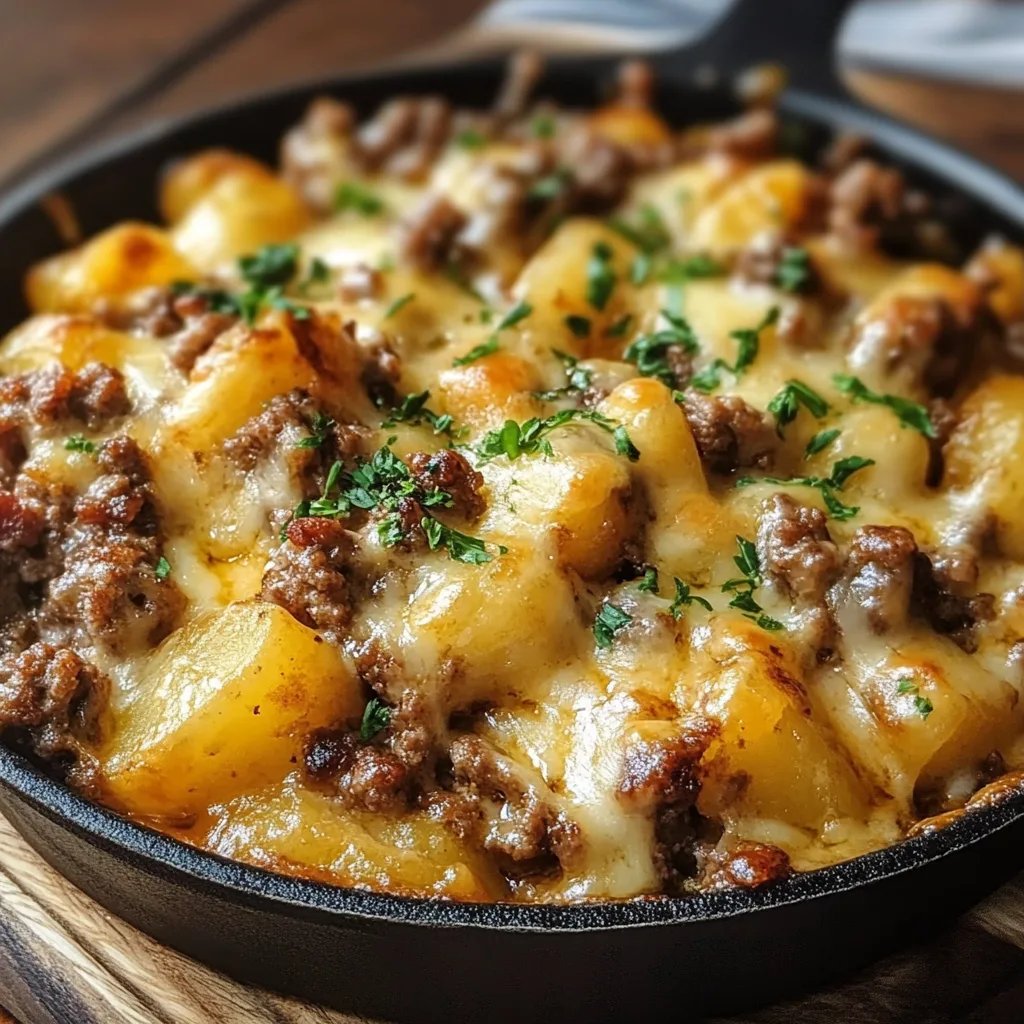 Cheesy Ground Beef & Potatoes: An Amazing Ultimate Recipe