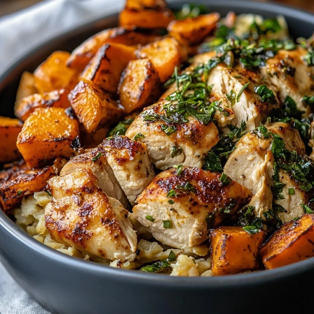 Maple Dijon Chicken & Roasted Sweet Potato Bowls: An Incredible Ultimate Recipe