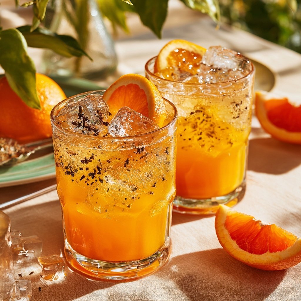 Clementine Clove Sparkling Sipper