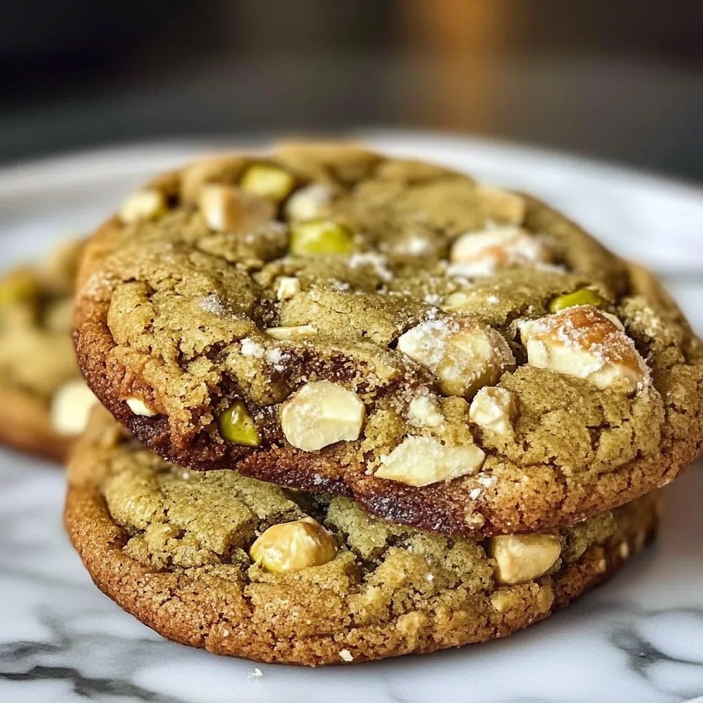 Soft & Chewy Pistachio Cookies