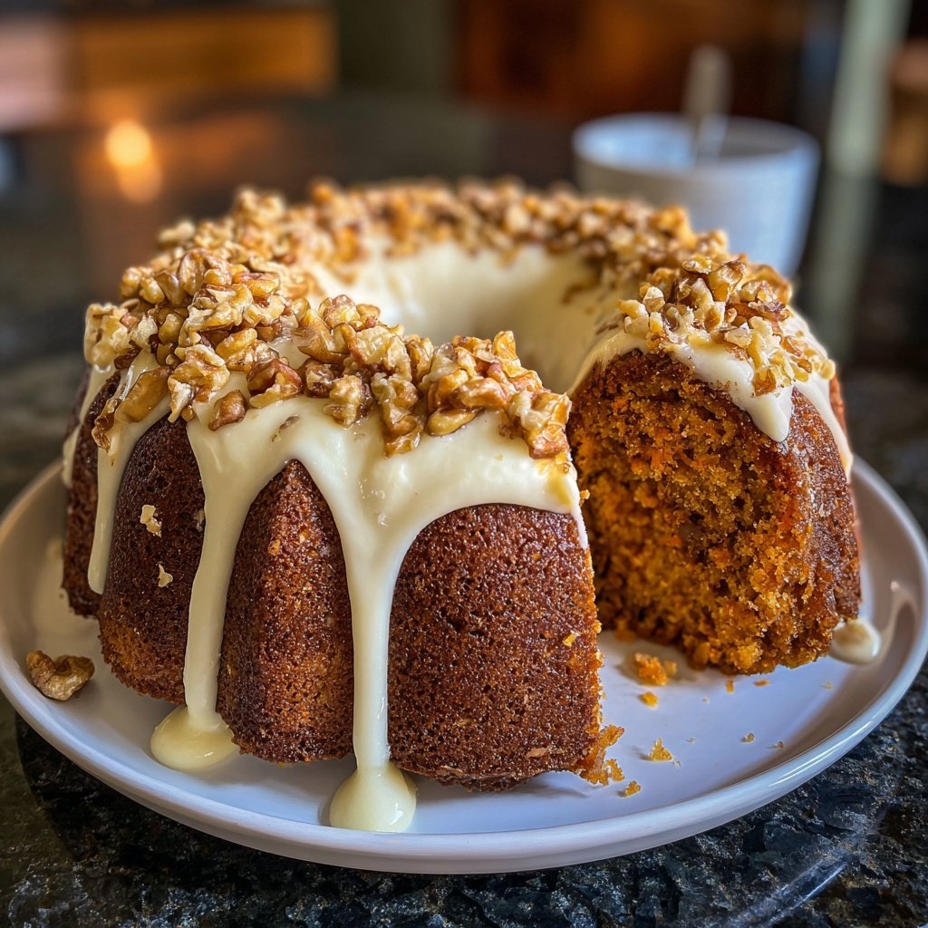 Capricorn Spiced Carrot Bundt Cake