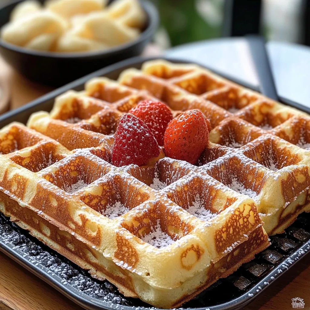 Almond Flour Crispy & Light Waffles: An Incredible 5-Step Recipe