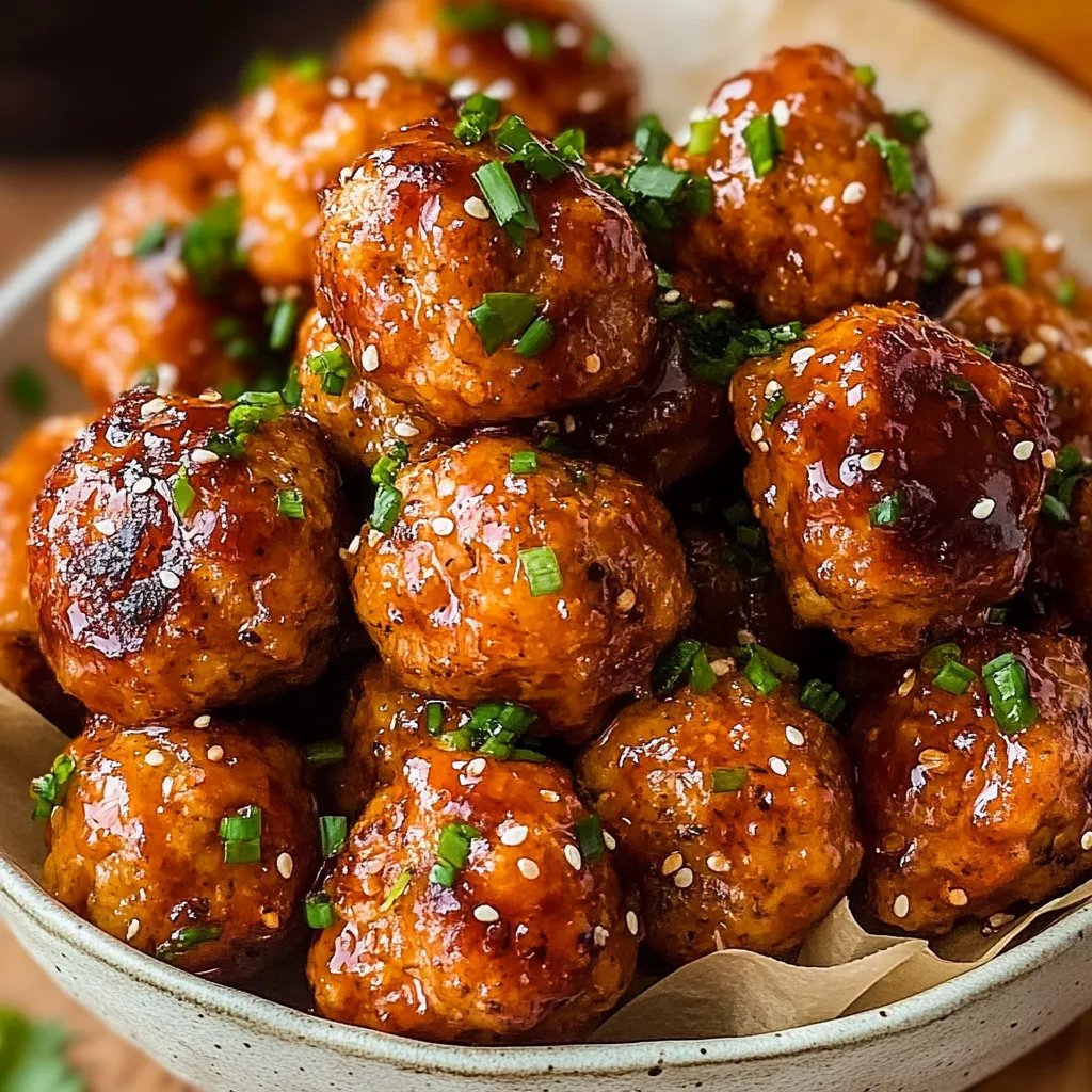 Air Fryer Firecracker Chicken Meatballs: An Amazing Ultimate Recipe