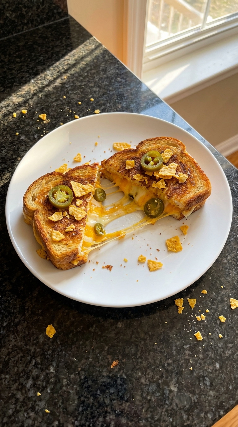 Nacho Grilled Cheese Sandwich