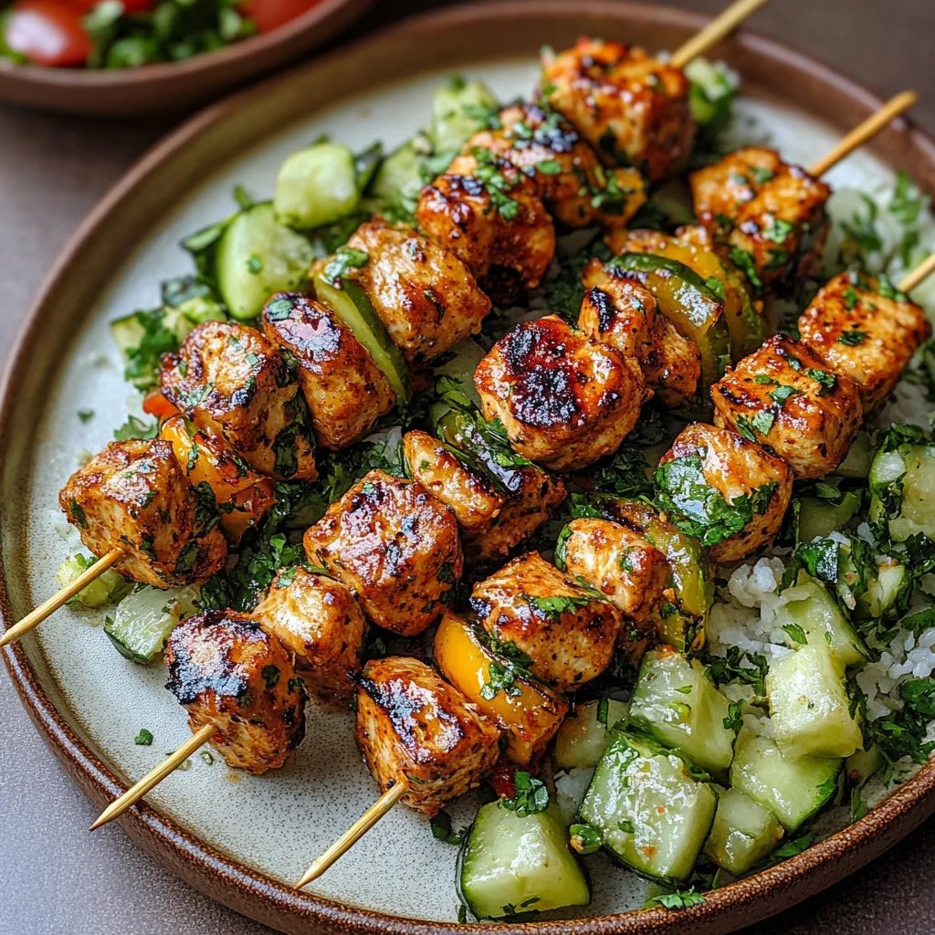 BBQ Chicken Skewer Salad: An Incredible Ultimate Recipe