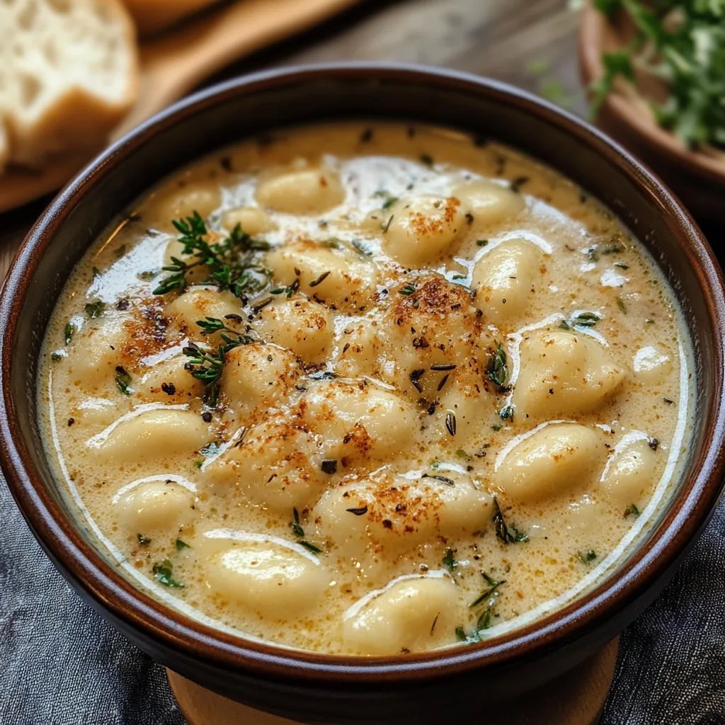 Creamy Garlic Chicken Gnocchi Soup: The Ultimate 5-Step Recipe