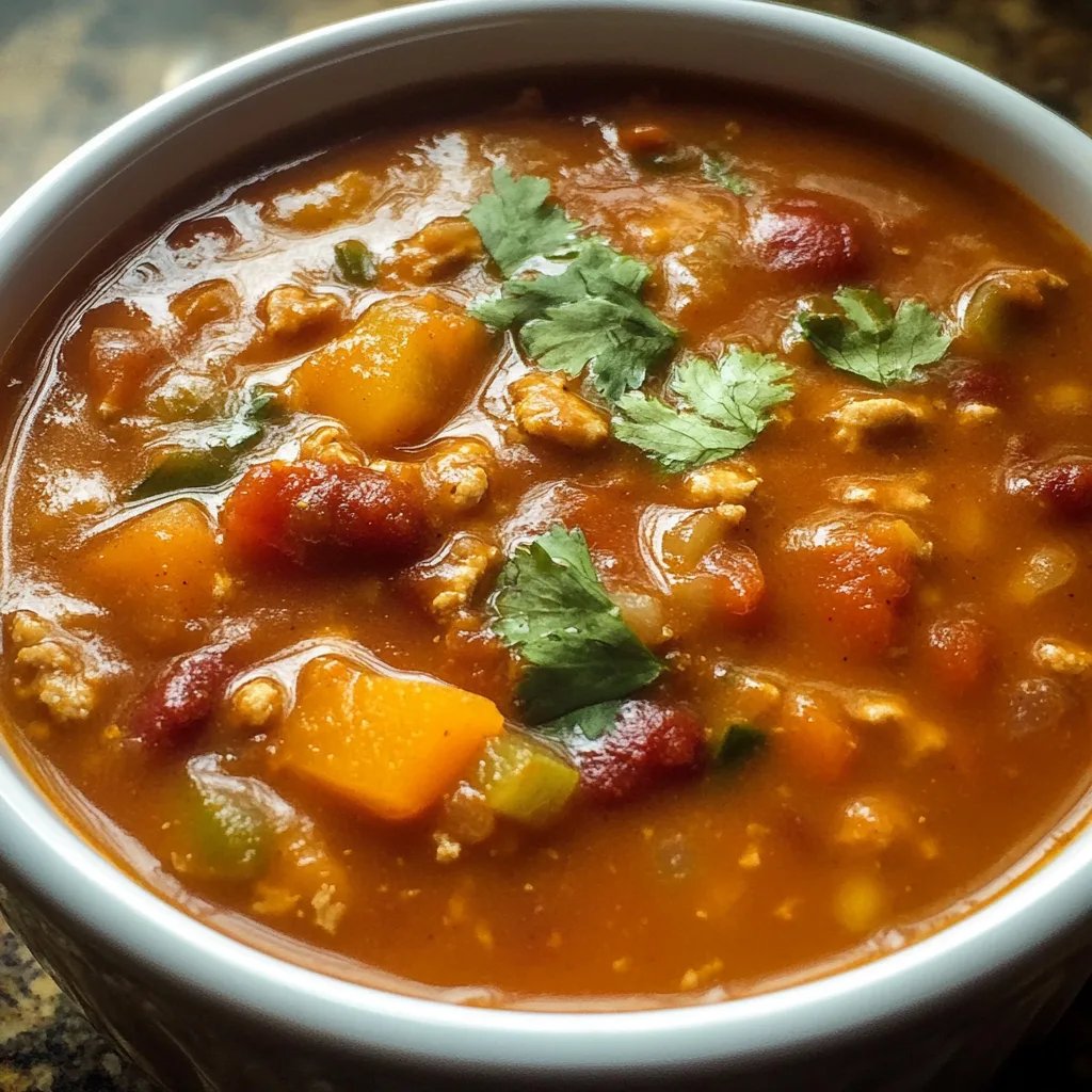 Easy Turkey Pumpkin Chili