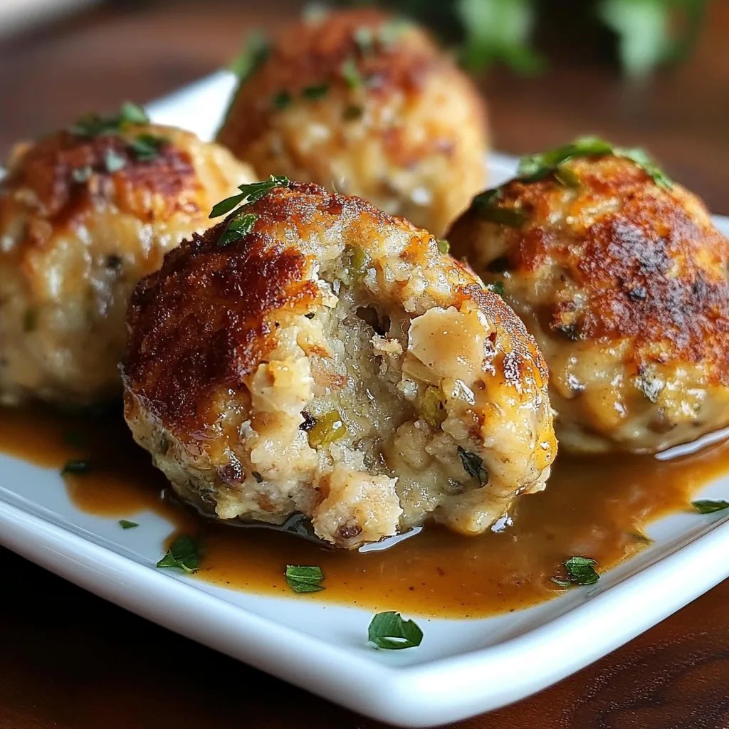 Turkey Stuffing Balls