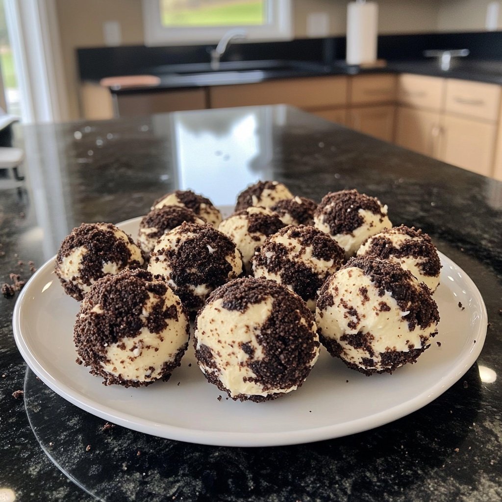 Oreo Cream Cheese Balls