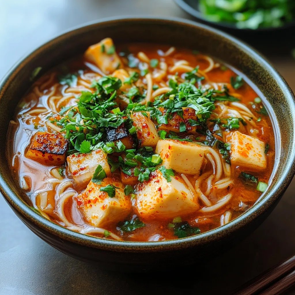 Vegan Kimchi Noodle Soup: An Amazing Ultimate Recipe