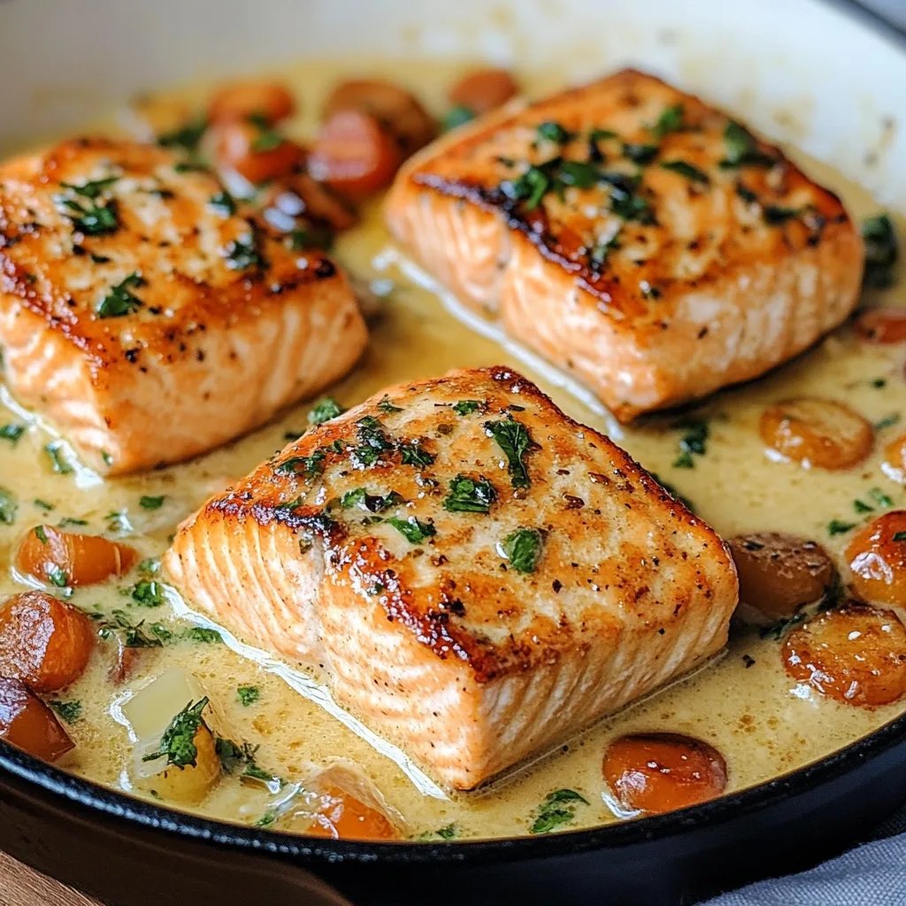 Creamy Tuscan Salmon: An Amazing Ultimate Recipe for 5