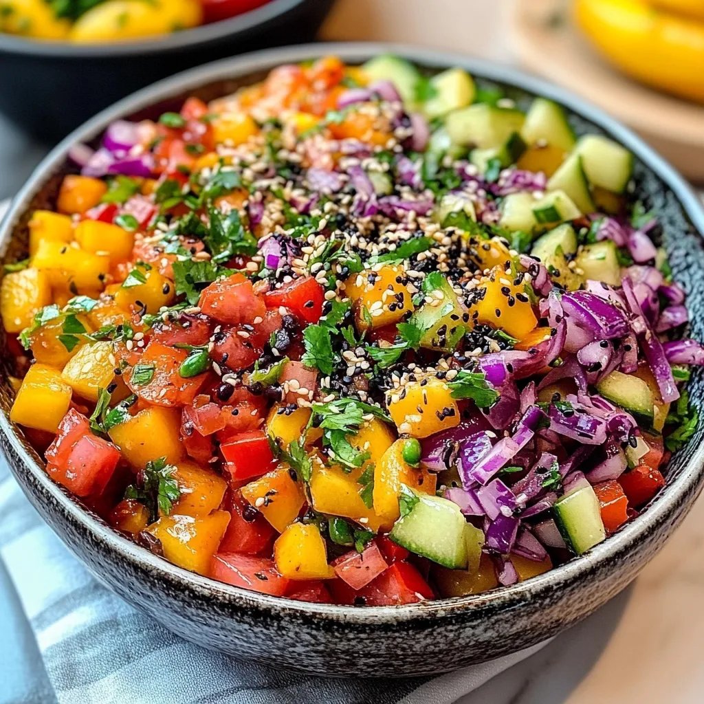Black Bean Mango Salad: An Incredible Ultimate Recipe for 5-Star Dining