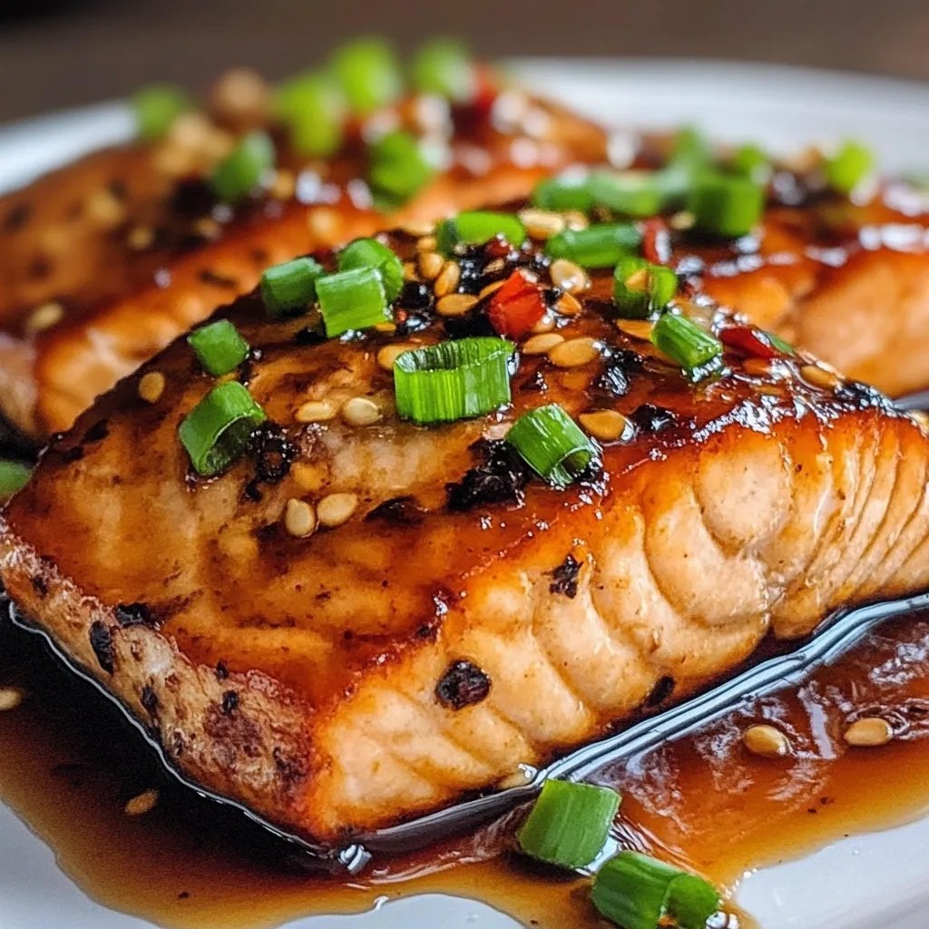 Perfectly Crispy Honey Garlic Salmon