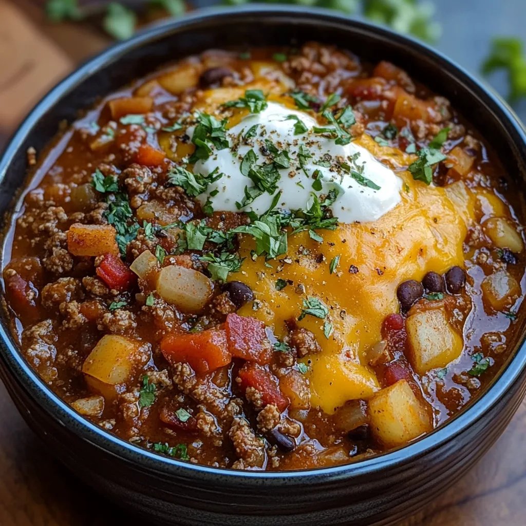 Bacon & Sausage Breakfast Chili: An Incredible Ultimate Recipe
