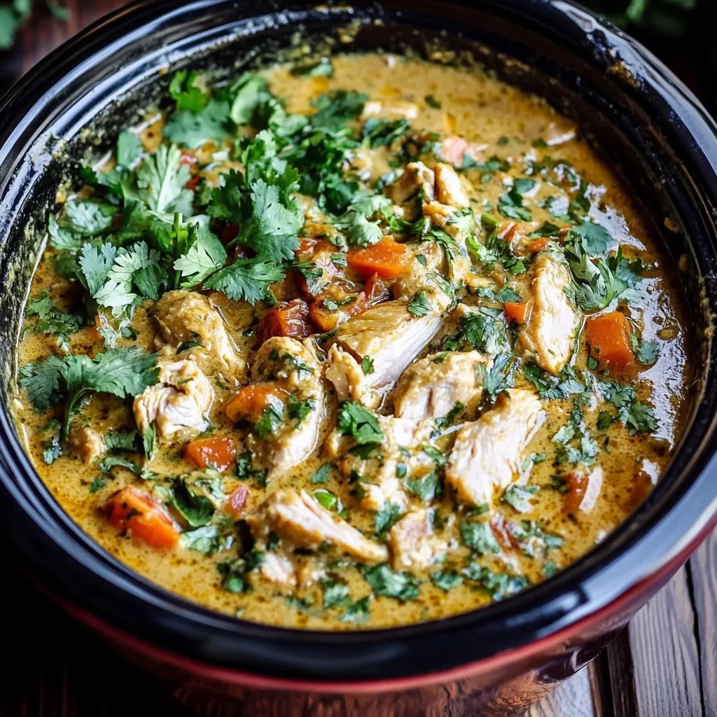 Coconut Curry Chicken Crock Pot: An Incredible Ultimate Recipe