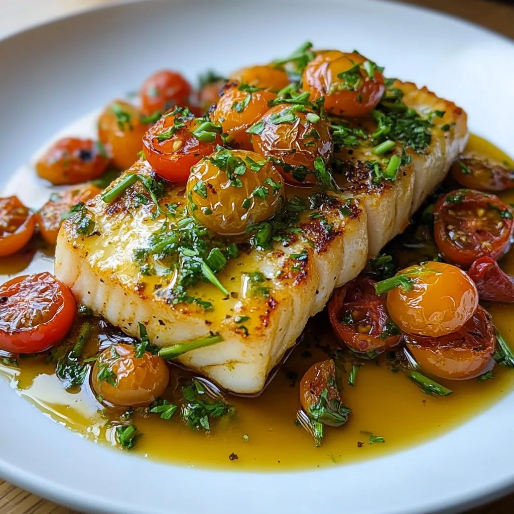 Cod in a Tomato Lemon Butter Sauce: An Amazing Ultimate Recipe