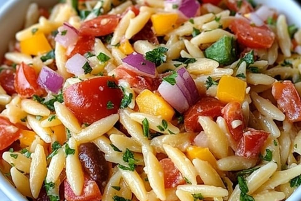 Orzo Salad: An Amazing Ultimate Recipe for Vibrant Flavor