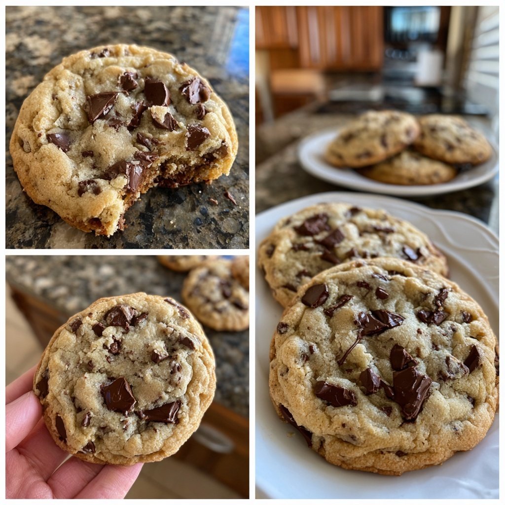 Bakery-Style Chewy Chocolate Chip Cookies​