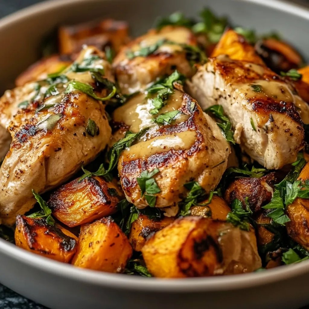 Maple Dijon Chicken & Roasted Sweet Potato Bowls: An Incredible Ultimate Recipe