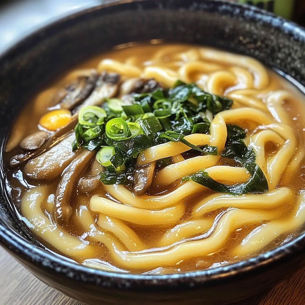 Quick One Pot Miso Udon
