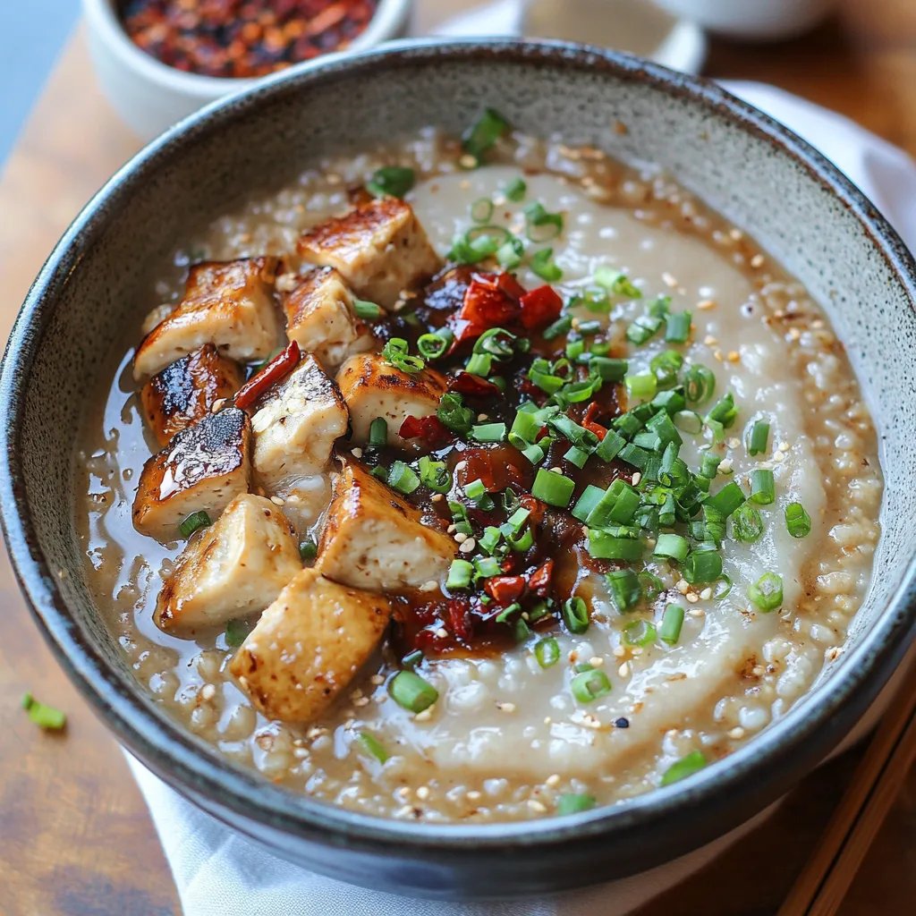 Congee w/ Shiitake Mushrooms & Tofu: An Incredible Ultimate Recipe for You