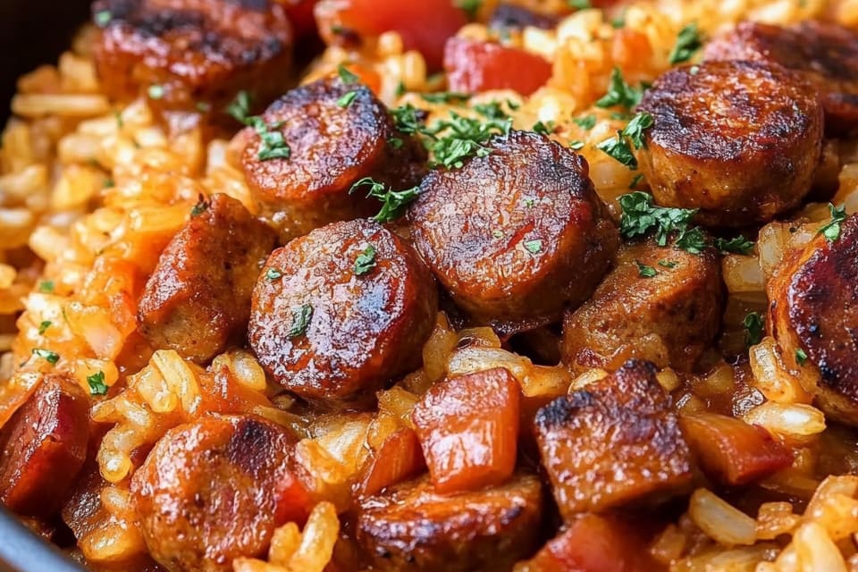 Easy One Pot Sausage and Rice: An Incredible 7-Step Recipe