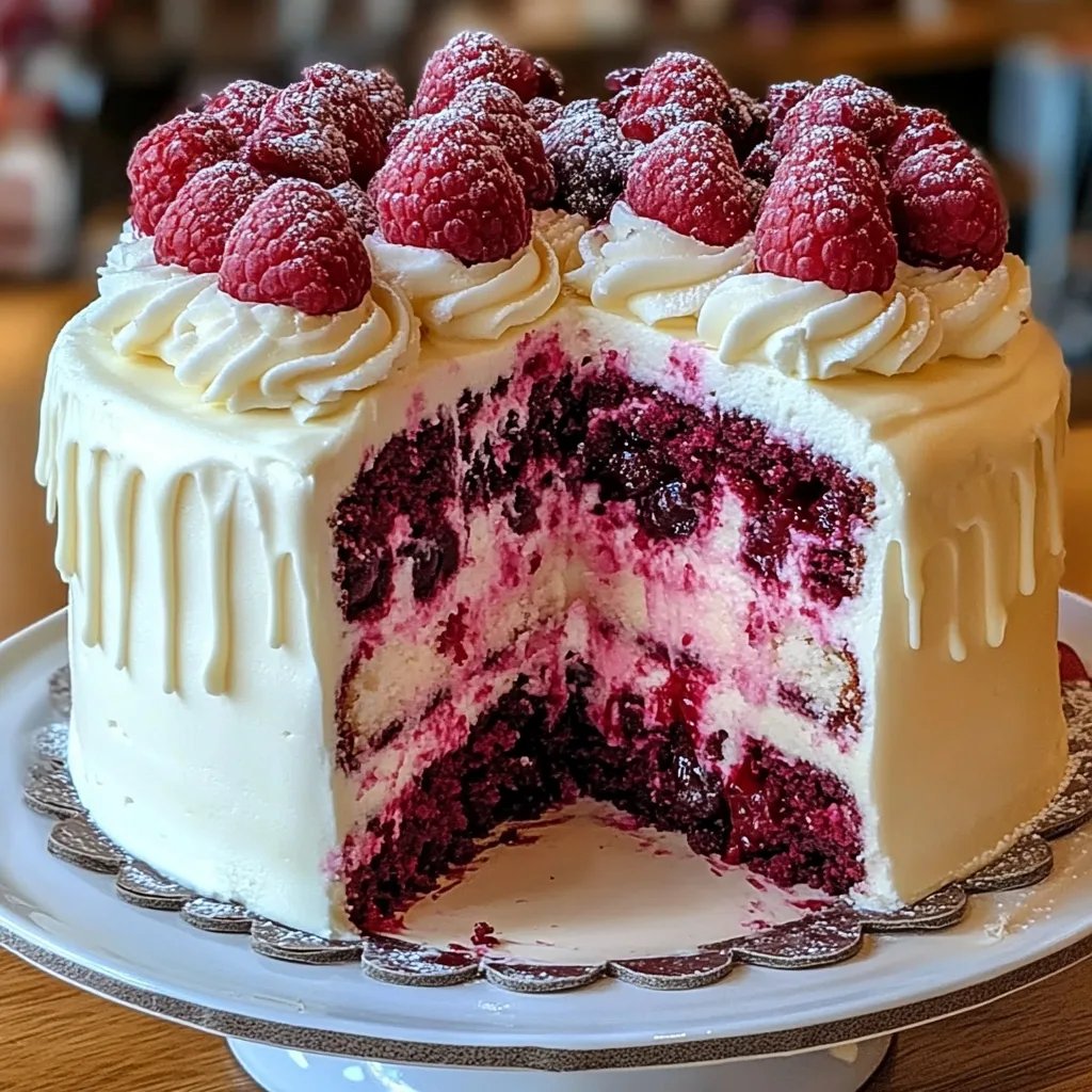 White Chocolate Raspberry Dream Cake: An Amazing Ultimate Recipe