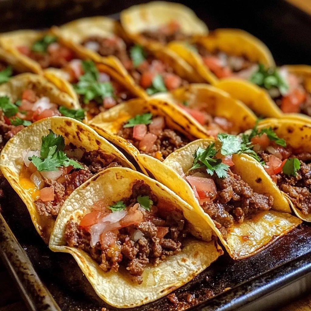 Crispy Baked Beef Tacos: An Amazing Ultimate Recipe