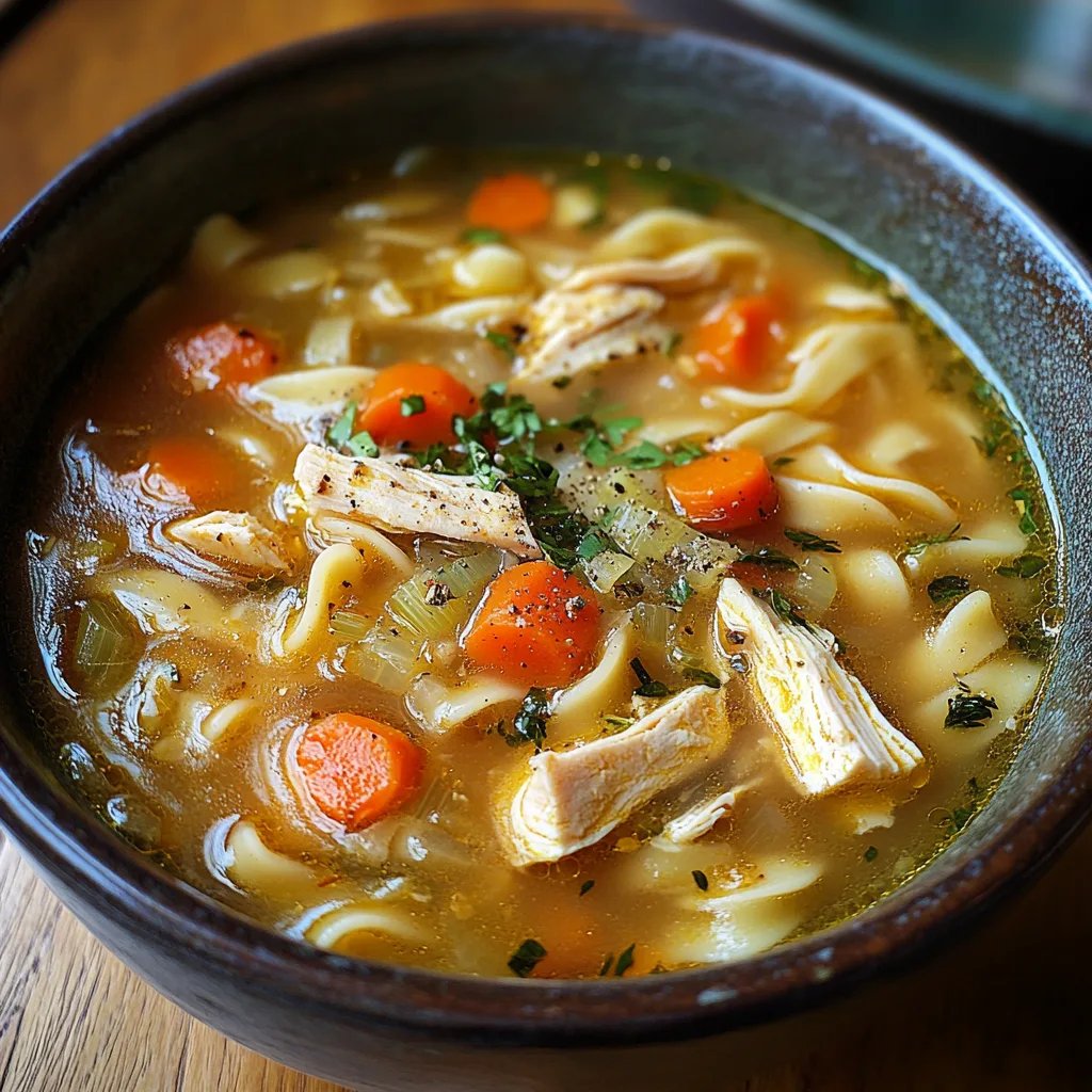 The Best Roasted Chicken Noodle Soup: An Incredible Ultimate Recipe