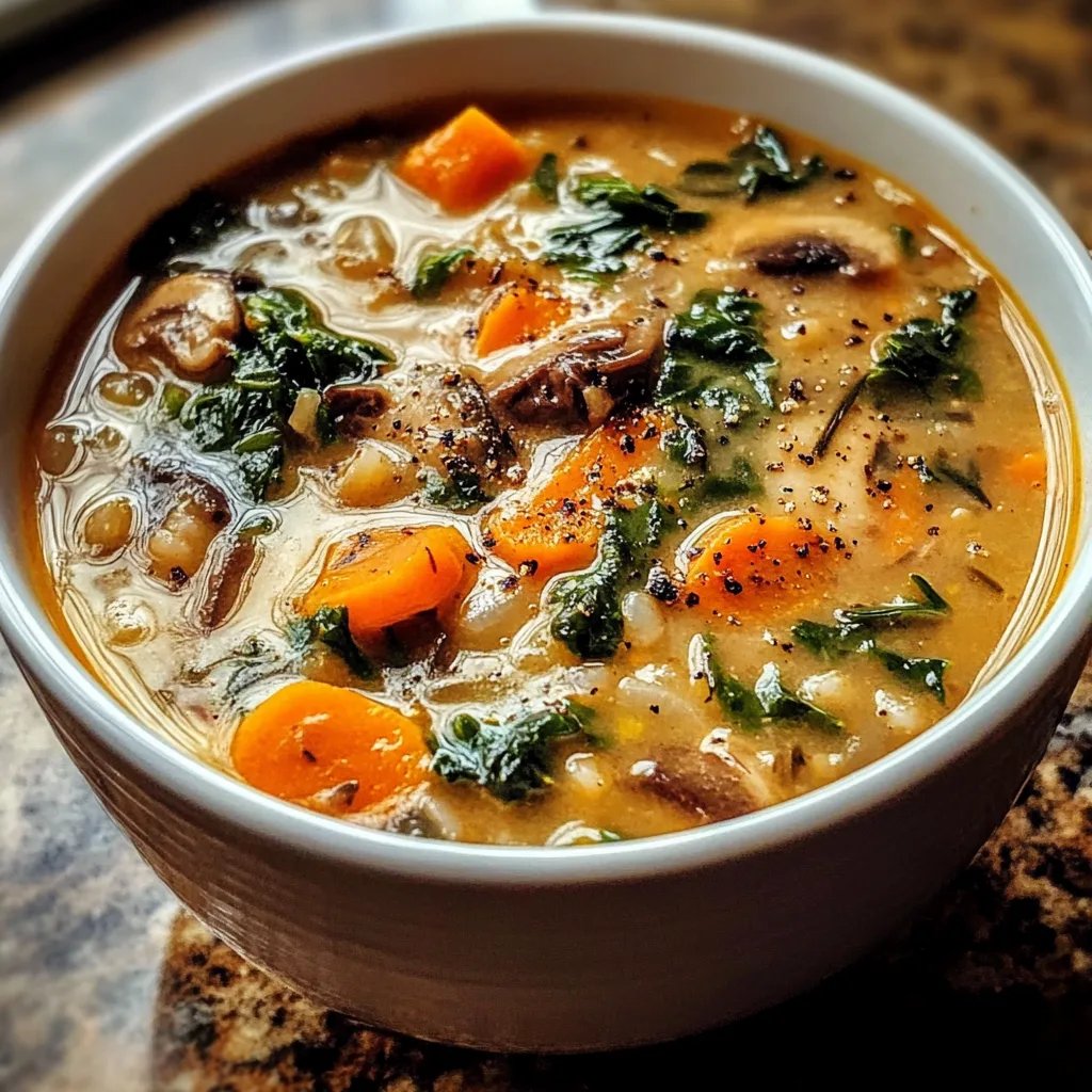 Cozy Autumn Wild Rice Soup