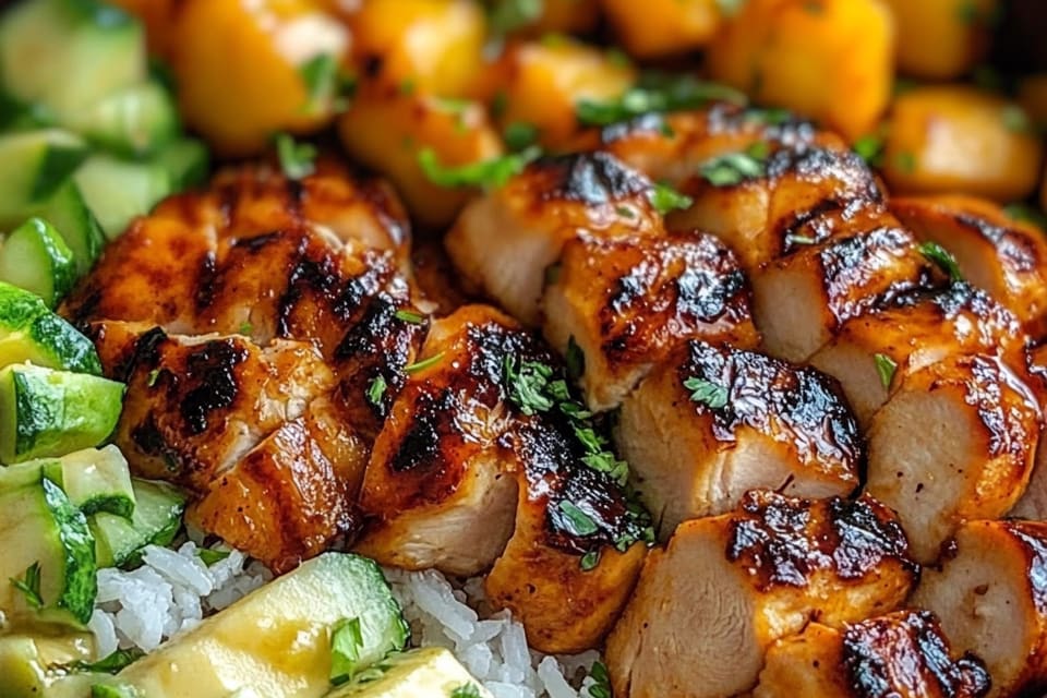 Hot Honey Chicken Bowls: An Amazing Ultimate Dinner Delight